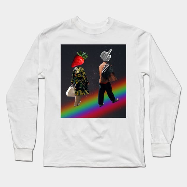 2 people, 2 perspectives Long Sleeve T-Shirt by Kokeeneva